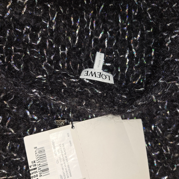 Loewe Anagram Metallic Mohair Sweater - Picture 4 of 6